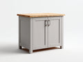 Buffet - Bois MDF-Bois - 80x60x85 cm - Gris-Bois clair - style moderne cuisine
