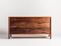 Commode-Bois de noyer-177x46x80 cm-Noyer-Moderne contemporain