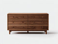 Commode-Bois de noyer-178x46x78 cm-Noyer-Moderne contemporain