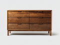 Commode-Bois de noyer-174x45x79 cm-Noyer-Moderne contemporain