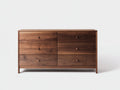 Commode-Bois de noyer-171x45x81 cm-Noyer-Moderne contemporain