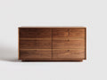 Commode-Bois de noyer-170x44x80 cm-Noyer-Moderne contemporain
